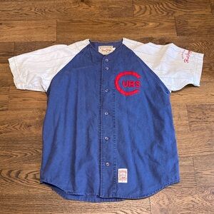 Mirage First String Men’s Size Large Cooperstown Collection Chicago Cubs Jersey